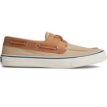 Sperry Bahama Ii Kožené Collar Khaki - Panske Tenisky